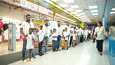 Express Baazar and Lions Club Bring Smiles to 150 Children Through Project Muskan
