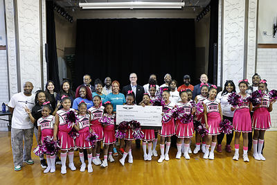 Genesis Inspiration Foundation presents a grant to Creative Netwerk at Tuley Park in Chicago on June 3, 2026. (Photo/Genesis)