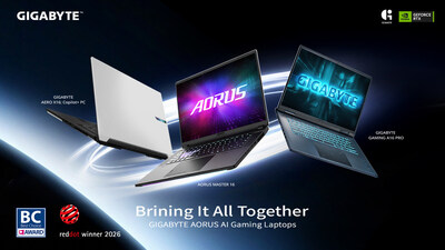 GIGABYTE Unveils Award-Winning AI Gaming Laptops and Revolutionary GiMATE Updates at COMPUTEX 2026