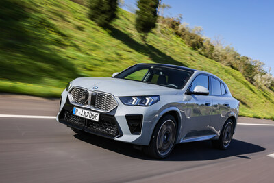 Star-Marked GitiSynergy H3 Original Tyre on the New BMW iX2 (PRNewsfoto/Giti Tire)