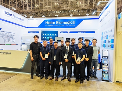 At Interphex Week Tokyo 2026, Haier Biomedical unveiled new products designed specifically to meet the Japanese market needs