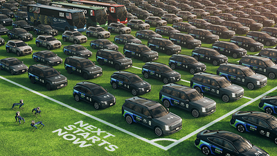 Hyundai vehicles and robotics support the FIFA World Cup 2026™ as part of Hyundai’s Official Partnership. *Disclaimer: This image is an AI-generated representation created for illustrative purposes only and may not depict actual scenes, products, or environments