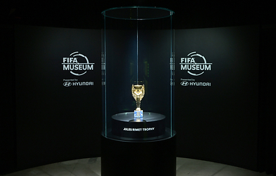 FIFA Museum Presented by Hyundai – Jules Rimet Trophy (Photo credit: Getty Images for Hyundai Motor Company)