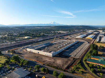 Walls tilted in place at Auburn 18 Business Park's build-to-suit development project. (Photo Source: Sierra Construction Company, Inc.)