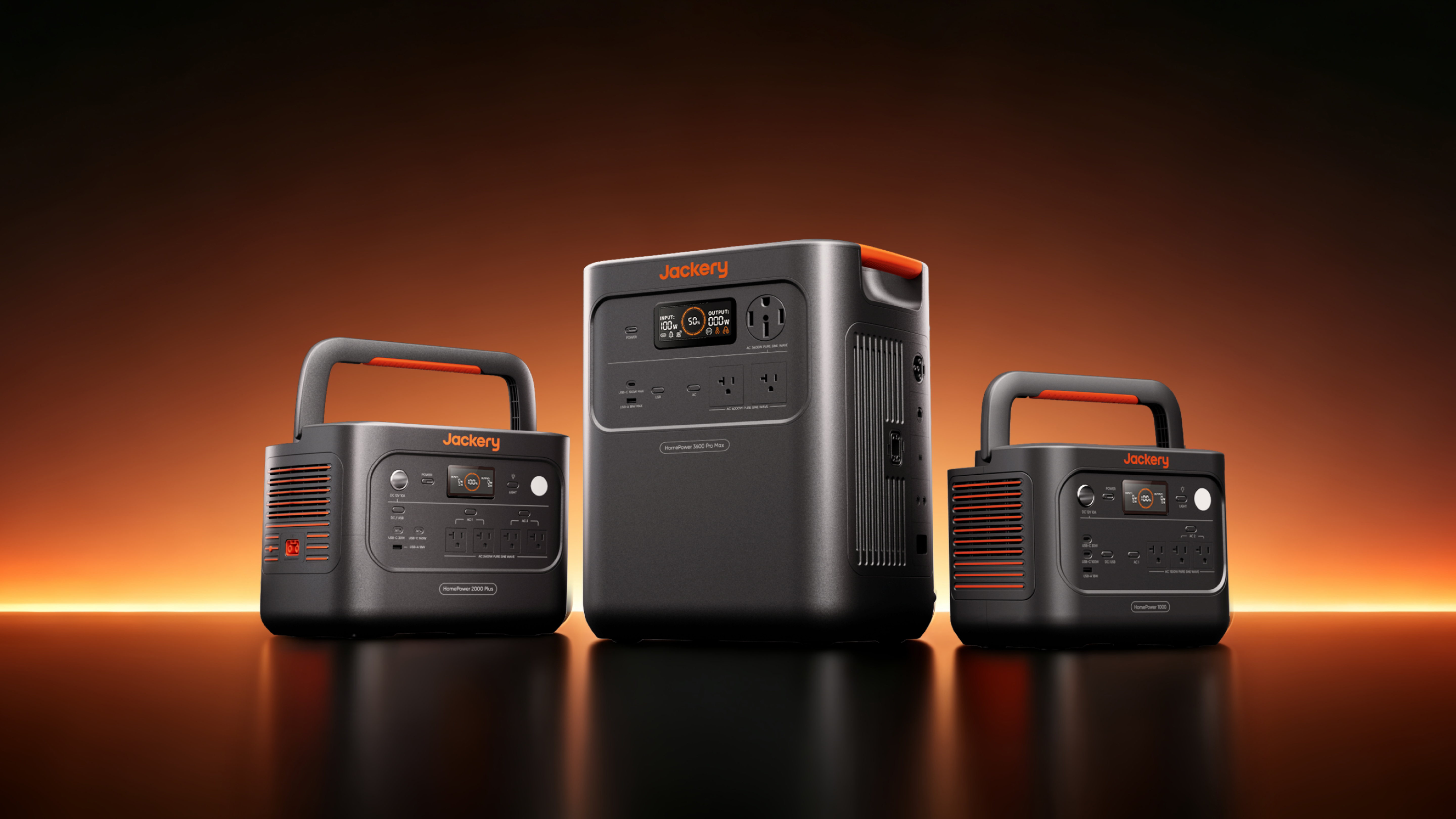 Jackery New Generation of HomePower Series Home Generators