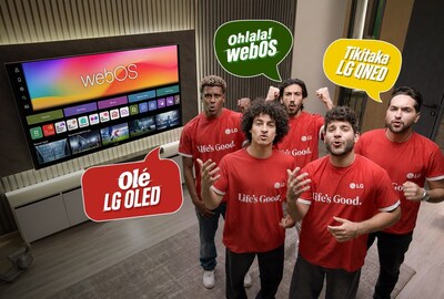 LG Transforms Home Viewing Across the Middle East and Africa with Ultimate Football Season Campaign Featuring Wael Gomaa and Hafid Derradji