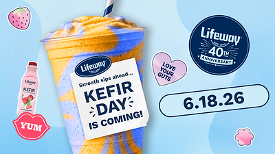 National Kefir Day, June 18th, 2026