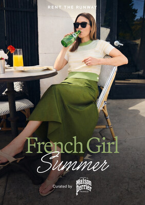 French Girl Summer by Maison Perrier® and Rent the Runway brings effortless French style stateside with a limited-time curated collection