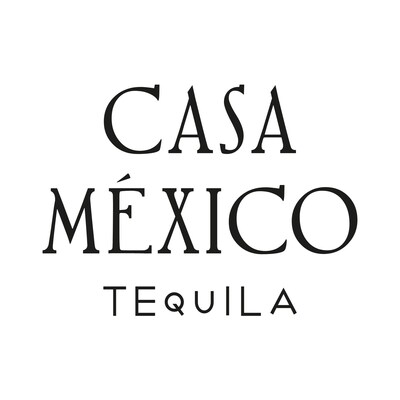 Casa México Tequila stacked logo in black text on a white background (PRNewsfoto/Casa Mexico Tequila)