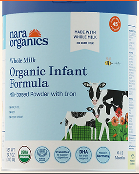 Nara Organics recalls Nara Organics-brand Whole Milk Organic Powdered Infant Formula distributed between July 2025 and June 2026 at Target stores, Target.com and Nara.com. The FDA recommended the recall due to the severity of the Botulism illnesses.  