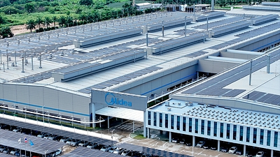 Full PV coverage at Midea Thailand Factory