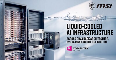 Liquid-Cooled ORv3 Rack, 6U NVIDIA MGX Rack, NVIDIA DGX Station
