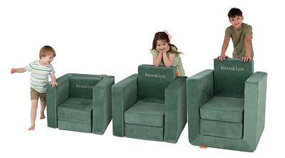 Smore, the new play chair from Nugget®, has the ability to transform and grow with the child.