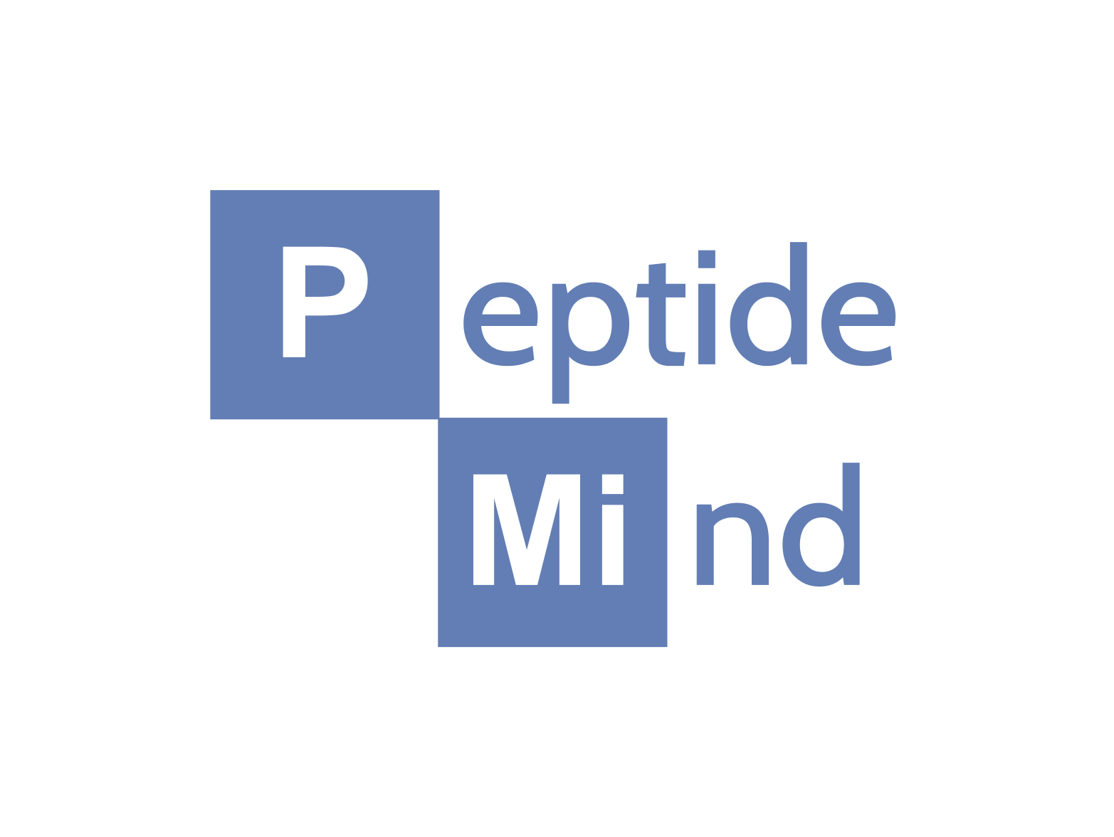 Official logo of the Peptide Mind research and education platform.