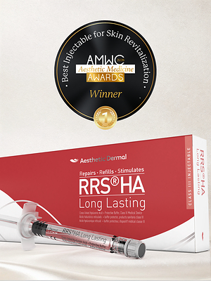 RRS® HA Long Lasting awarded as Best Injectable by AMWC 2026.