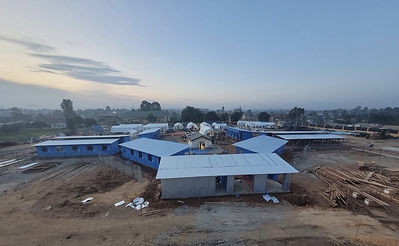 Samaritan’s Purse opened an Ebola Treatment Center in Bunia on Sunday where doctors and nurses are providing hands-on care. 