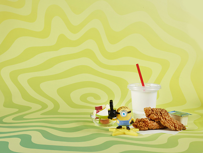 Fans can get a taste of the Minions & Monsters Kids' Meal only at Wendy's. 