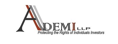 Ademi & Fruchter Logo (PRNewsfoto/Ademi LLP)