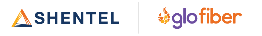 Shentel Glo fiber logo