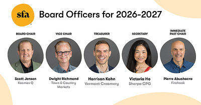 Specialty Food Association - 2026-2027 Board Officers