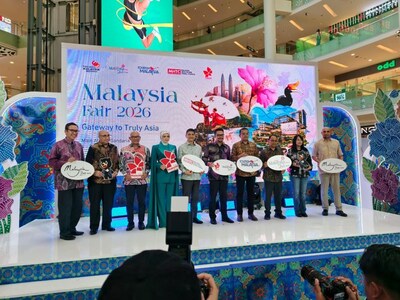 Launching Malaysia Fair 2026 in Jakarta with MHTC, Tourism Malaysia Jakarta, and Dato' Sri Siti Nurhaliza (brand ambassador of MHTC)