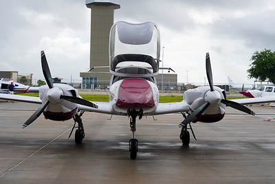 Texas Southern University's new Diamond DA42 twin-engine training aircraft