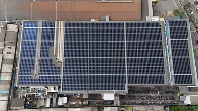Image: site of PT. Perusahaan Industri Ceres’ rooftop solar installed by TotalEnergies ENEOS Image: site of PT. Perusahaan Industri Ceres’ rooftop solar installed by TotalEnergies ENEOS
