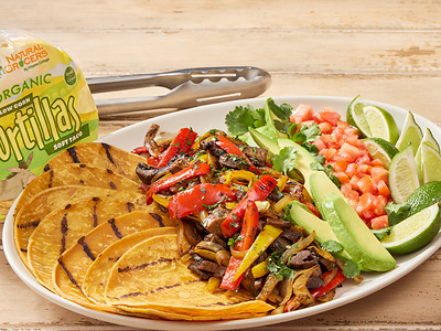 Natural Grocers® hosts its annual “Art of Grilling” event, June 5-7, featuring sizzling savings, seasonal recipes and community giving opportunities. Pictured: Natural Grocers Grilled Mushroom Fajitas recipe.
 