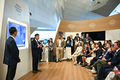 China's Lobster Fever session with Alex Yang Yi, Co-founder, Chief Operation Officer and Chief Financial Officer, Tuya, People's Republic of China; Cathy Li, Head, Centre for AI Excellence; Member of the Executive Committee, World Economic Forum; Zhang Ying, Professor of Marketing and Behavioural Science, Guanghua School of Management, Peking University, People's Republic of China during the Annual Meeting of the New Champions in Dalian, People's Republic of China, on 24/6/2026 from 14:00 to 14:30 in the Dalian International Conference Center - Hub 4 (Zone E), Hub. (china lobster fever). ©2026 World Economic Forum