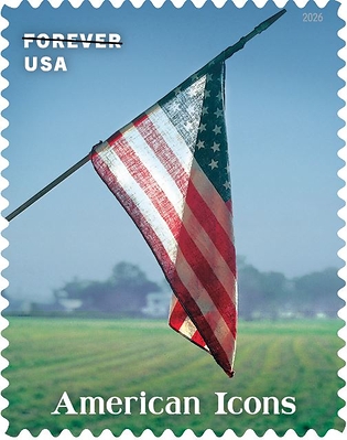 USPS American Icons commemorative stamp collection curated by Ralph Lauren marks America’s 250th Anniversary.