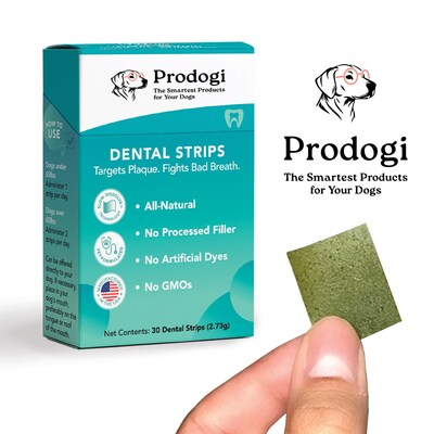 Oral Health Strip for Dogs (PRNewsfoto/Prodogi)