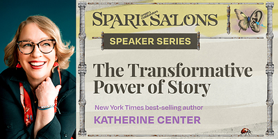 Unlikely Collaborators welcomes bestselling author Katherine Center for an evening on the transformative power of story. Explore how the narratives we tell ourselves shape our identities, relationships, and futures, and what becomes possible when we see those stories with greater awareness and compassion.