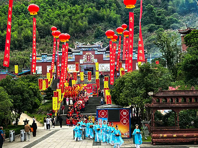 Photo taken on June 12, 2026 shows a scene of the Linshui Palace in Gutian County of Fujian Province, southeast China. (Xinhua/Li Hao)