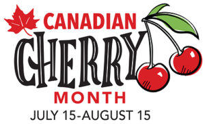 Canadian Cherry Month kicks off July 15 with “Flip for Canadian Cherries” campaign