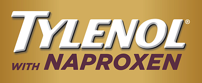 TYLENOL® with Naproxen logo.