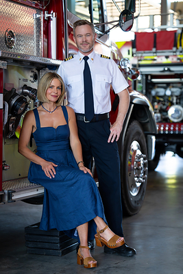 Candace Cameron Bure and Aaron Ashmore star in an all-new installment of “Ainsley McGregor Mysteries: The Model Maker,” a World Premiere coming to Great American Pure Flix in early 2027. Courtesy of Great American Media / Tim Owens
