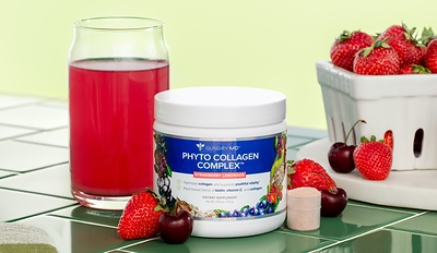 Gundry MD Phyto Collagen Complex was designed to support multiple aspects of beauty, strength, mobility, and healthy aging using plant-based collagen-support nutrients.