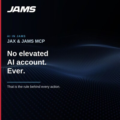 JAX and JAMS MCP act only as the signed-in user, with that user's exact permissions and no elevated AI account. JAX and JAMS MCP act only as the signed-in user, with that user's exact permissions and no elevated AI account.