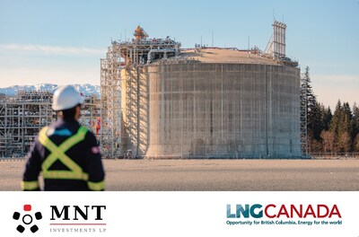 LNG Canada Storage Tank (the largest tank in Canada and among the largest LNG storage tanks in the world). (CNW Group/LNG Canada Development Inc.)