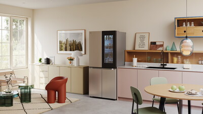 The LG InstaView™ refrigerator continues to gain traction worldwide, leading the refrigerator category in North America while seeing steady growth across Europe, Asia and Latin America. (PRNewsfoto/LG Electronics)