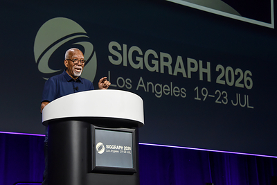 SIGGRAPH 2026 Opening Session and Keynote: Lanny Smoot
photo by John Fujii © 2026 ACM SIGGRAPH