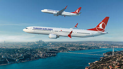 Boeing and Turkish Airlines Finalize Order for up to 150 737 MAX Jets.