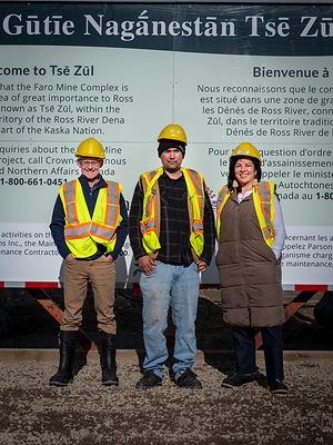 Canada and Ross River Dena Council celebrate reconciliation in action with Tsē Zūl Camp opening at the Faro Mine Site