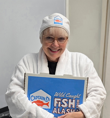 Sandra Elmore of Scottsboro, Alabama, wins a Family Cruise to Alaska, courtesy of Captain D's and PespiCo
