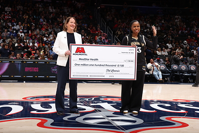 Funding will help sustain MedStar Health's Safe Babies Safe Moms program, the Kids Mobile Medical Clinic, and more.