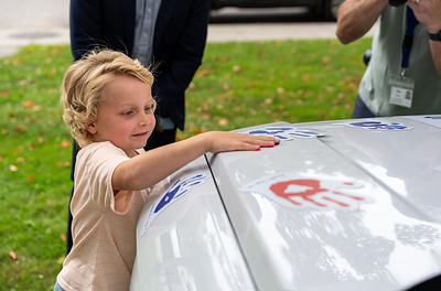 Hyundai Hope on Wheels Handprint Ceremonies in partnership with University Hospitals Kingston Foundation and CHEO Foundation
