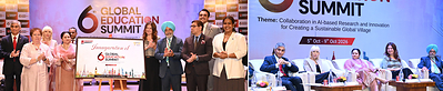 6th Global Education Summit brings Participation of 90+ International Delegates & Leadership Representatives, 69 Global Partner Universities, 30+ Nations Represented, 10+ Foreign Ambassadors & Diplomatic Representatives at Gharuan Campus