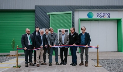 Aclara Metals plant inauguration