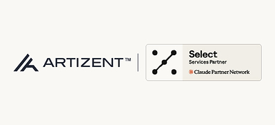 Artizent joins the Claude Partner Network at the Select tier
