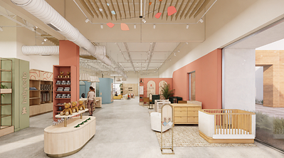 Babyletto OC Store Rendering  